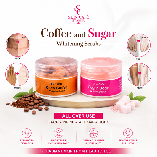 Full Body Sugar & Coffee Scrub Bundle