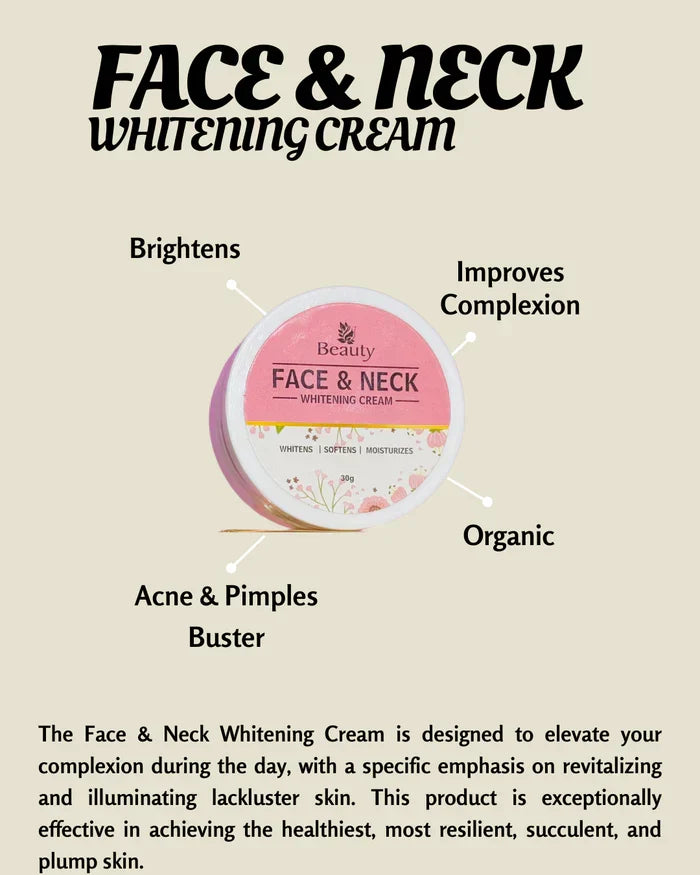 FACE & NECK WHITENING CREAM (PREMIUM QUALITY )