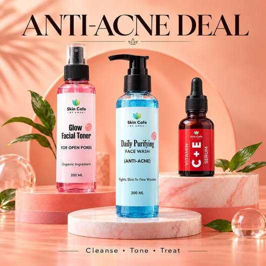 ANTI ACNE BUNDLE (REMOVE ACNE WIITHIN 7 DAYS )