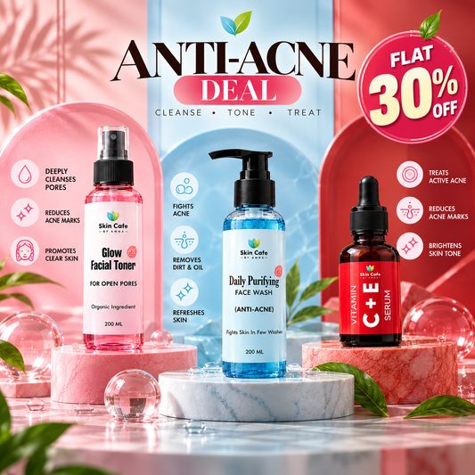 ANTI ACNE BUNDLE (REMOVE ACNE WIITHIN 7 DAYS )
