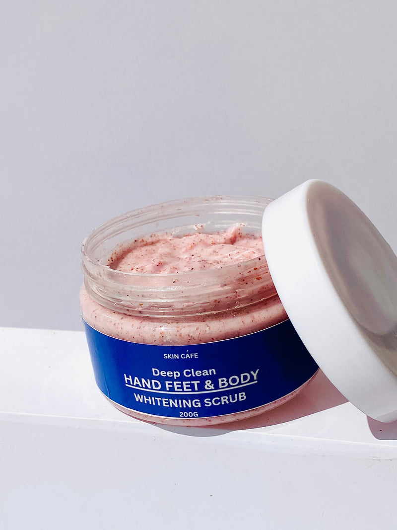 HAND FEET & BODY WHITENING SCRUB