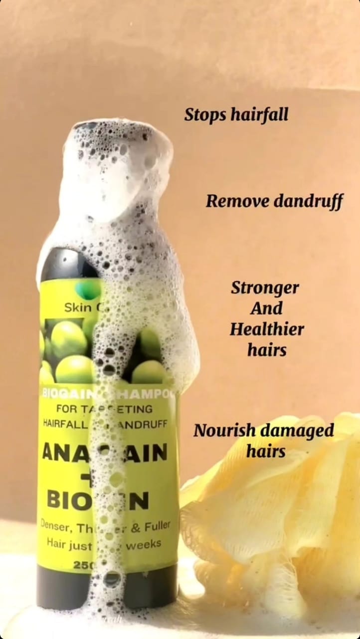 BIOGAIN SHAMPOO (HAIRFALL & DANDRUFF)