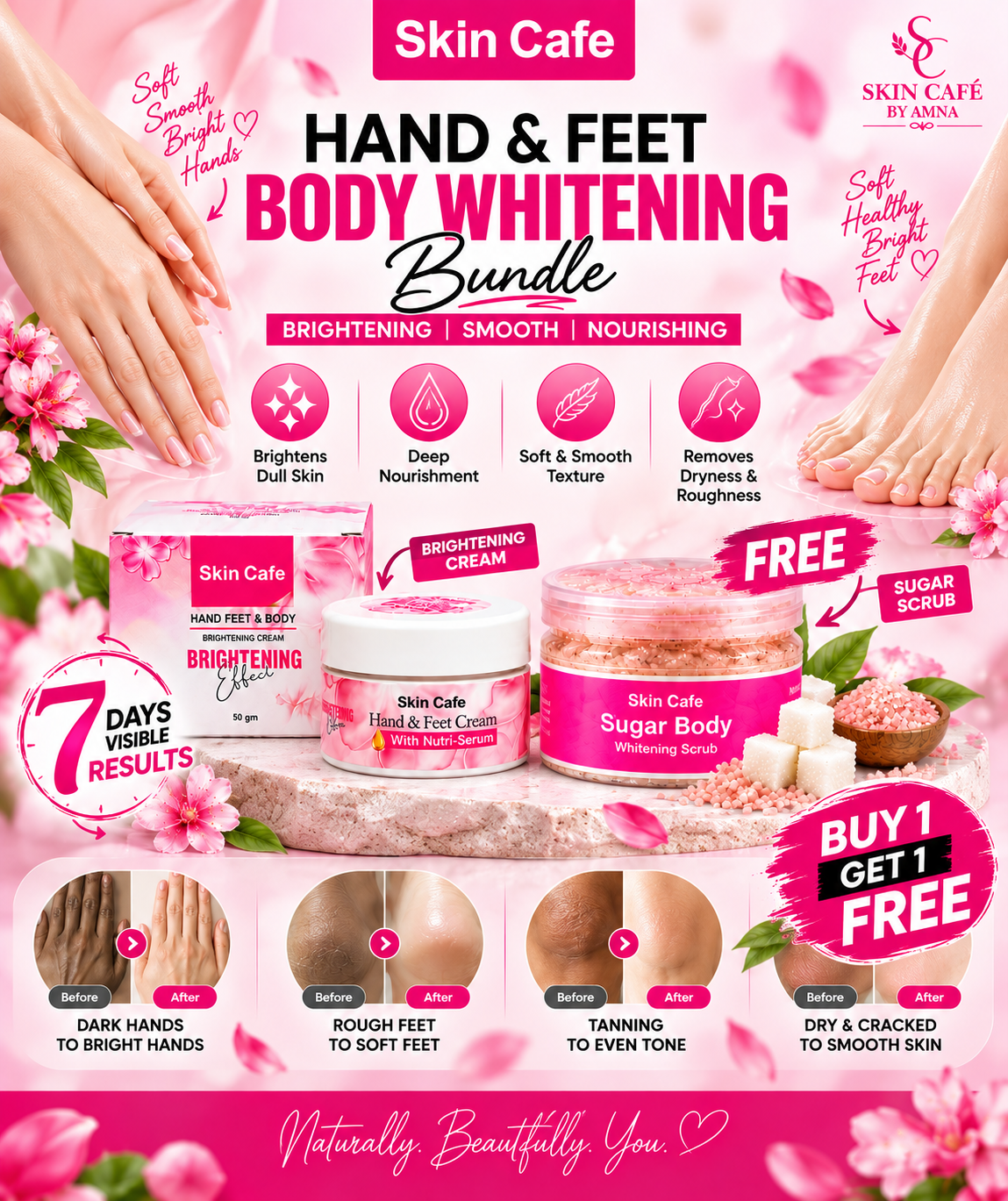 HAND FEET WHITENING BUNDLE