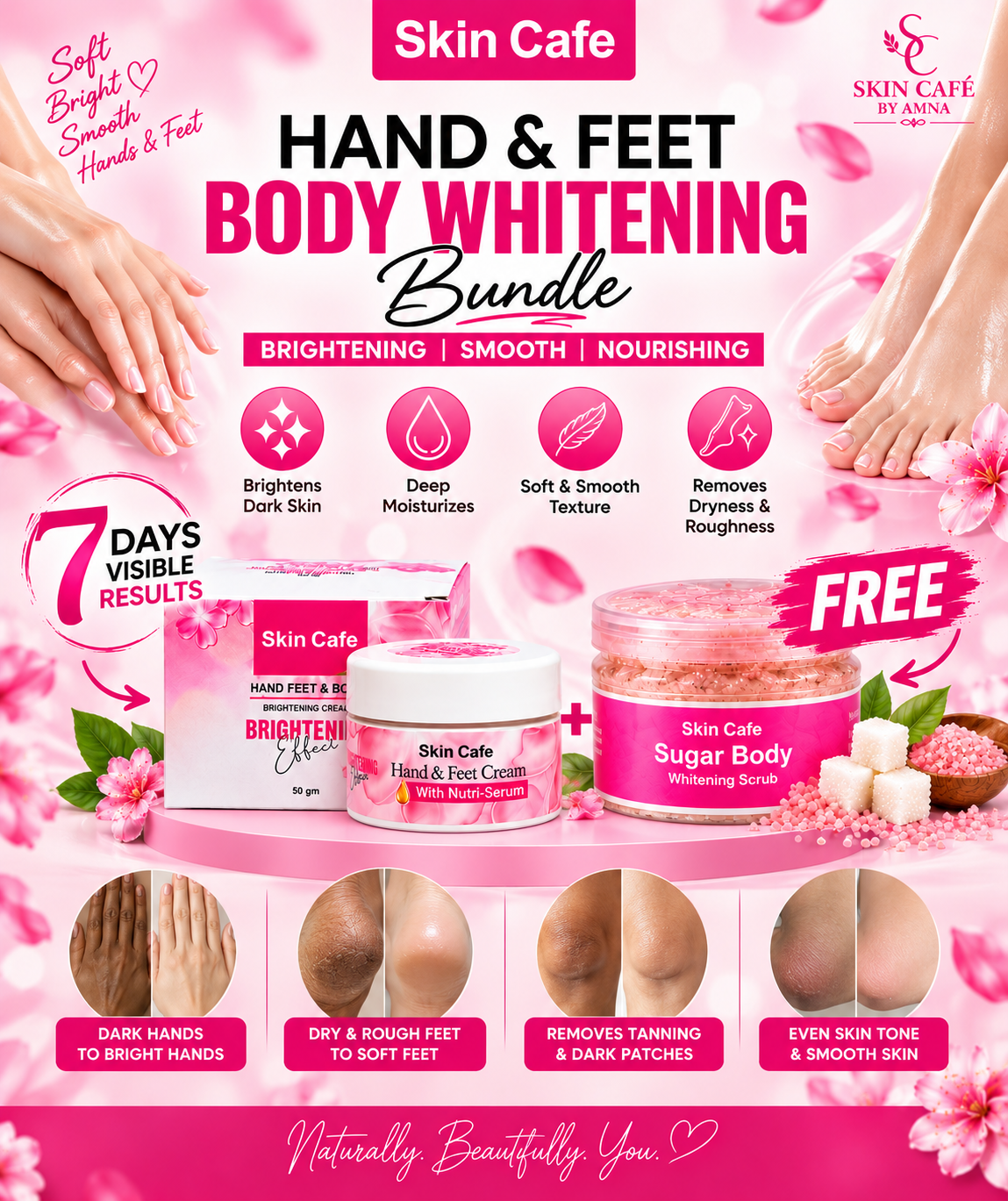 HAND FEET WHITENING BUNDLE
